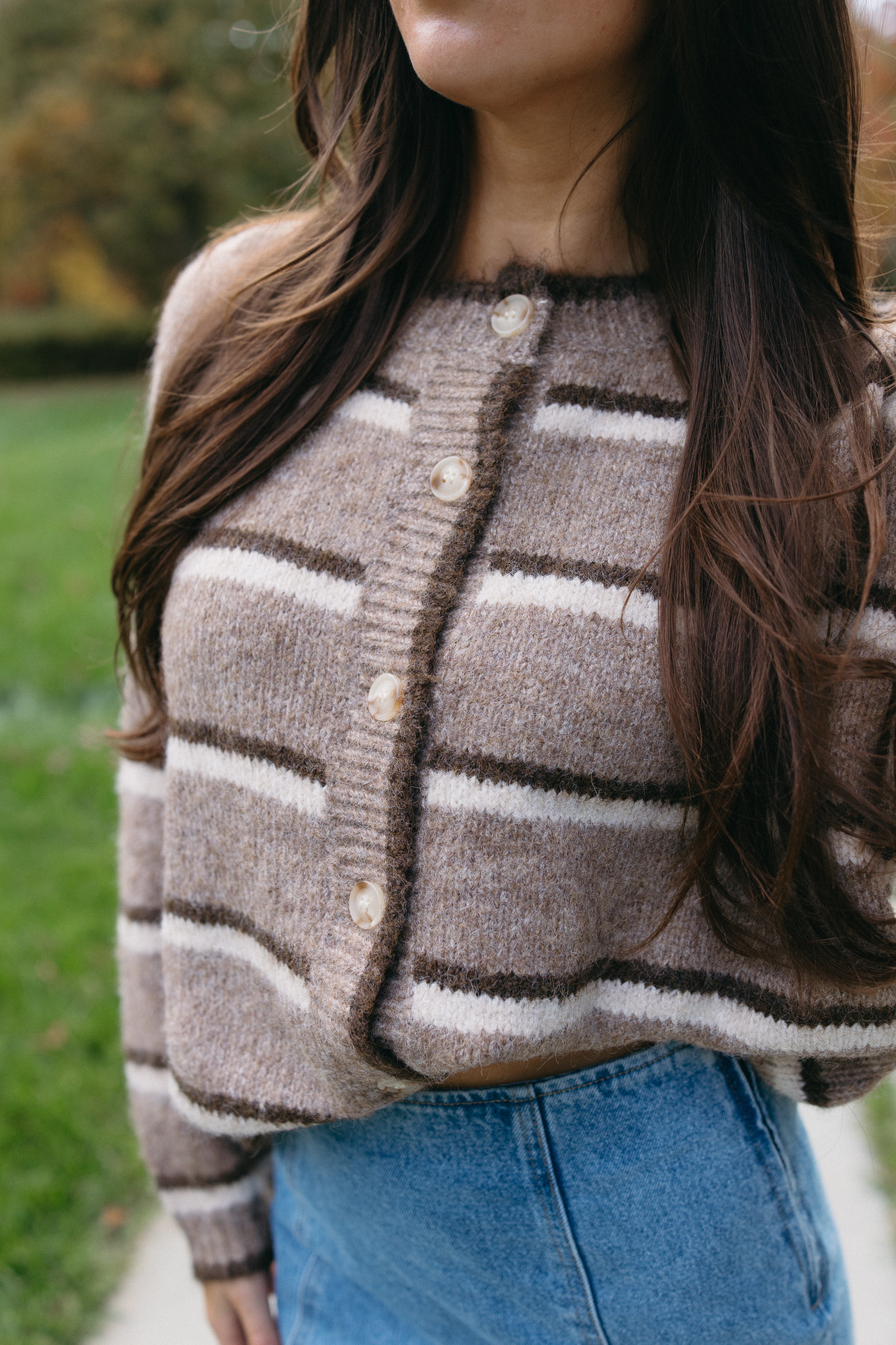 The Sunday Stripe Cardigan