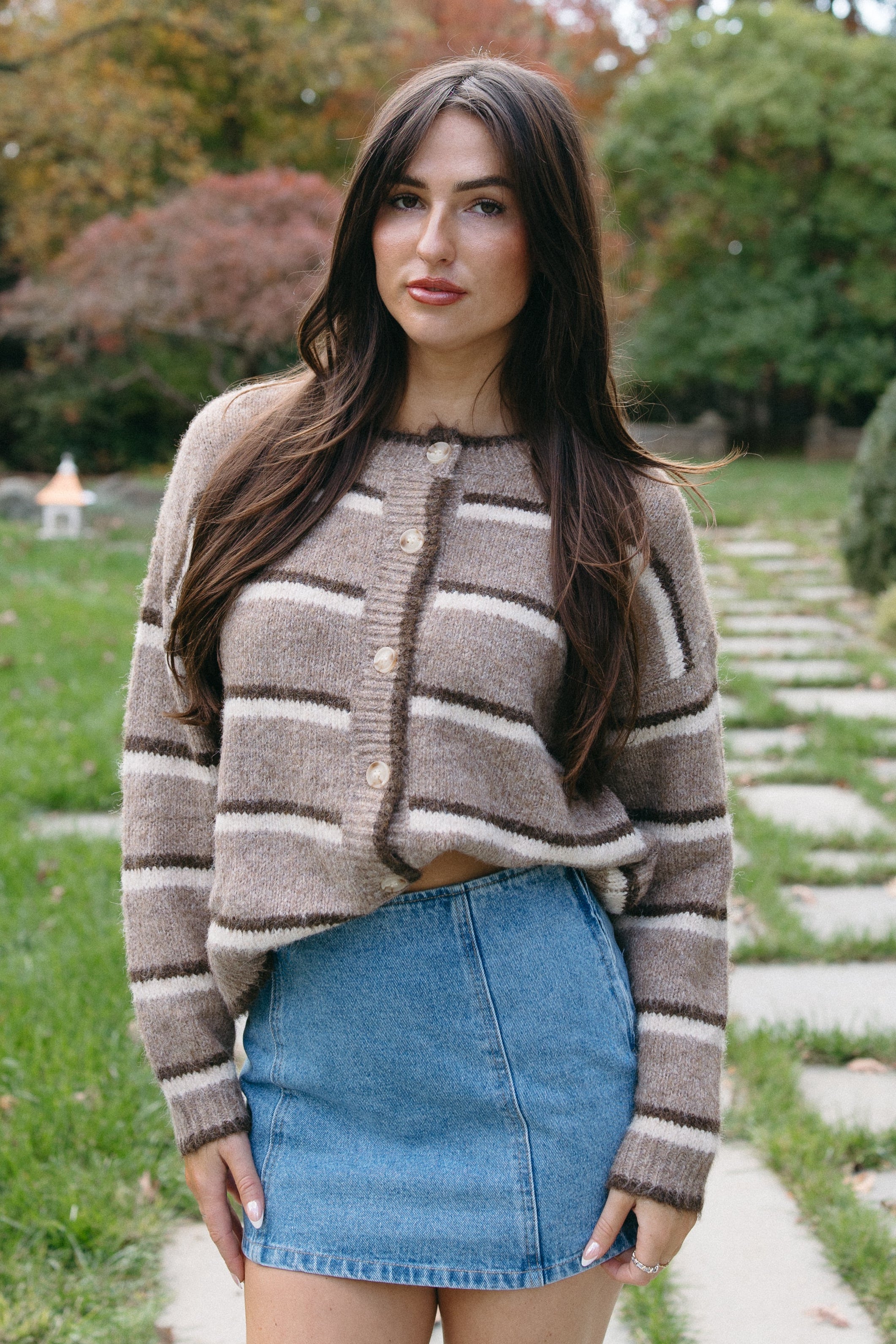 The Sunday Stripe Cardigan