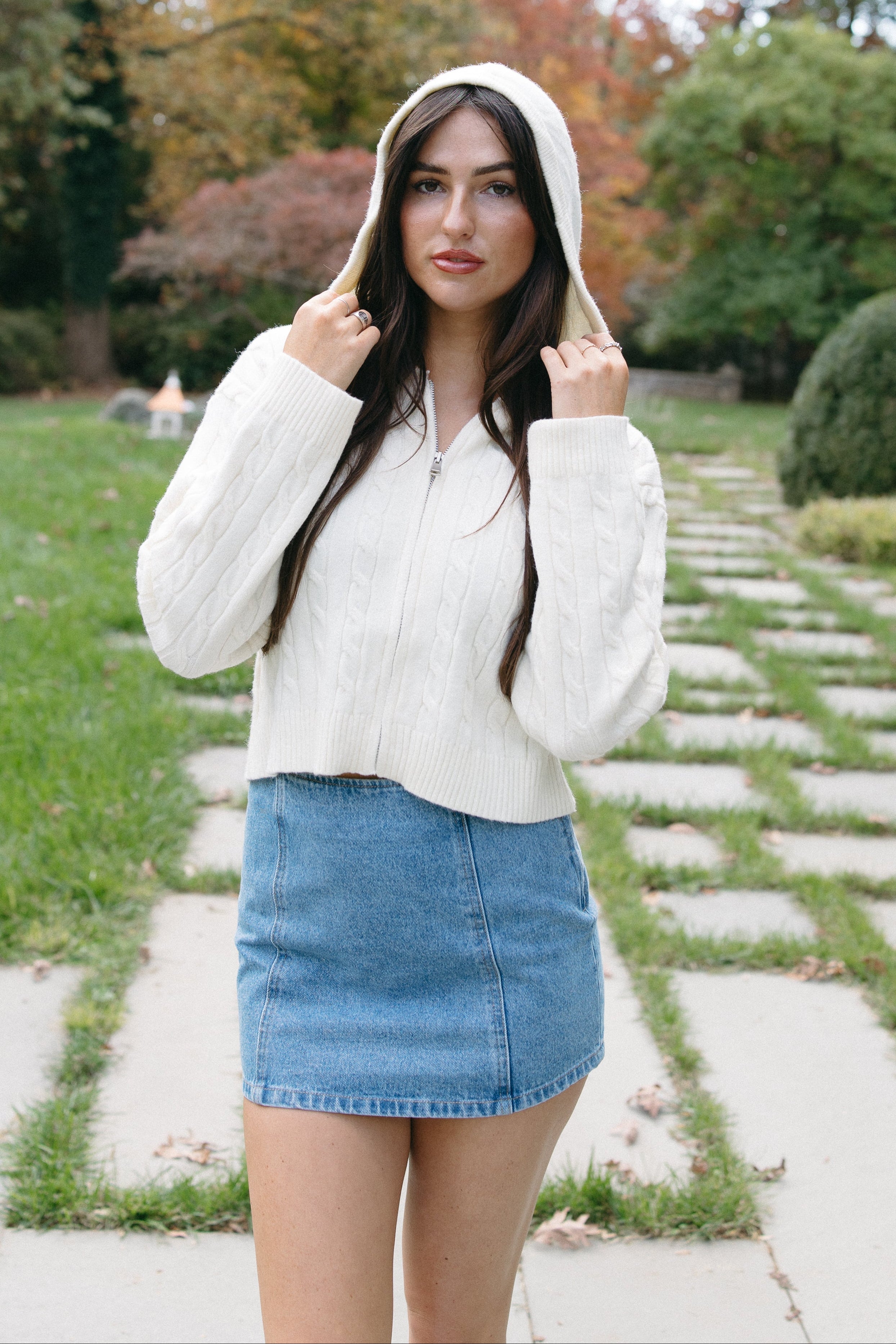 Quincy Zip Up Cardigan