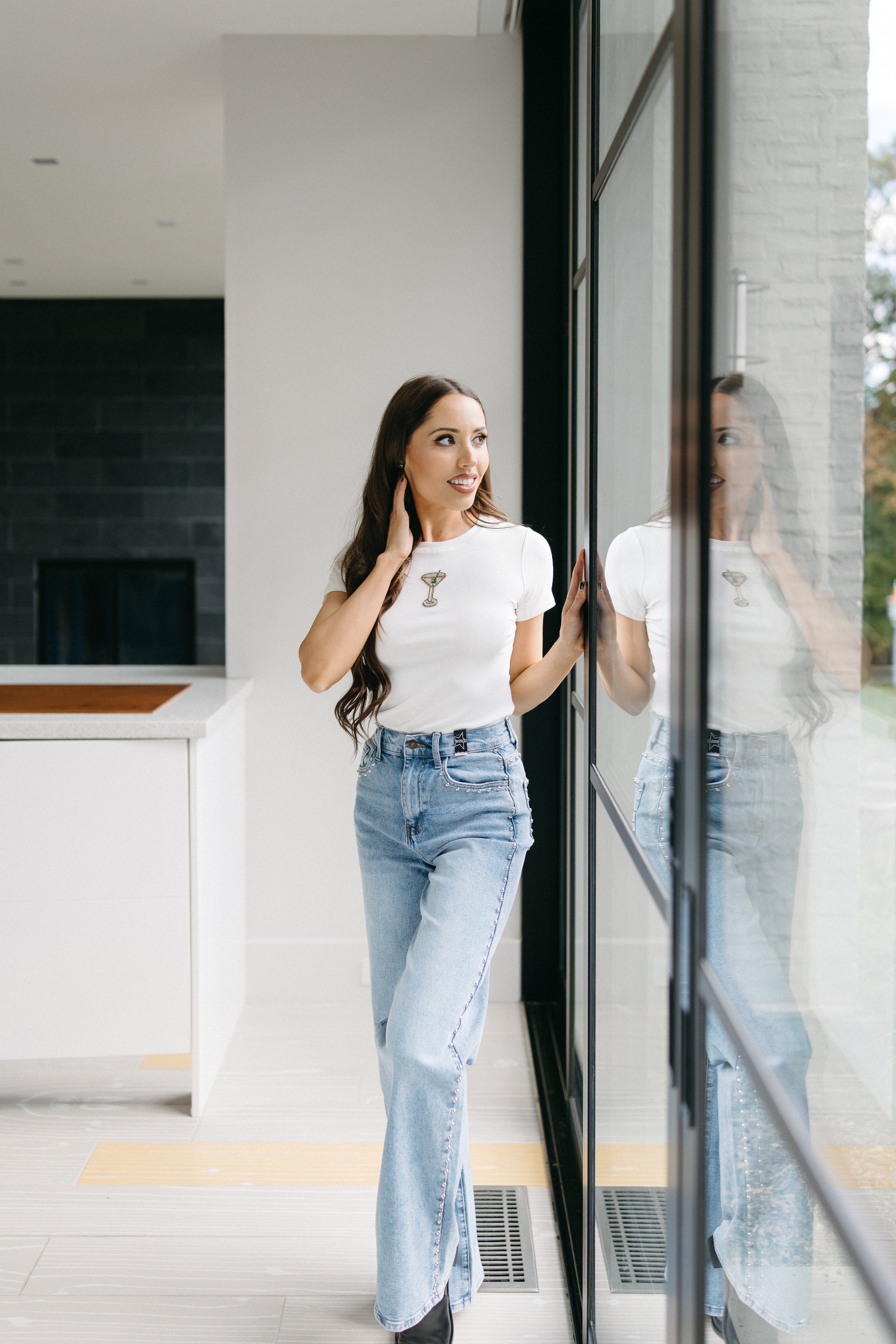 Gemma Martini Bead Tee