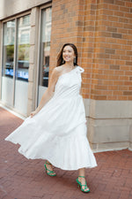 Unwritten Rules One Shoulder Maxi Dress