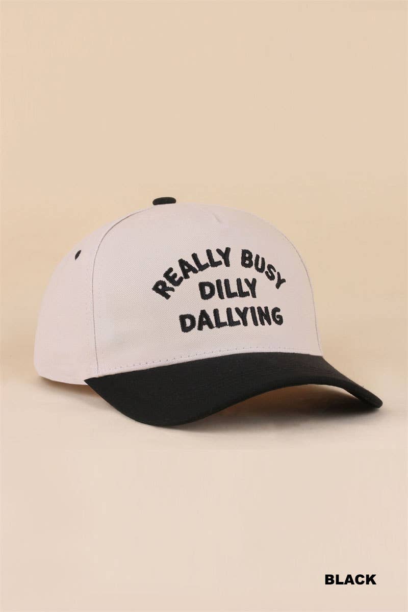 Dilly Dally Two Tone Snapback Hat