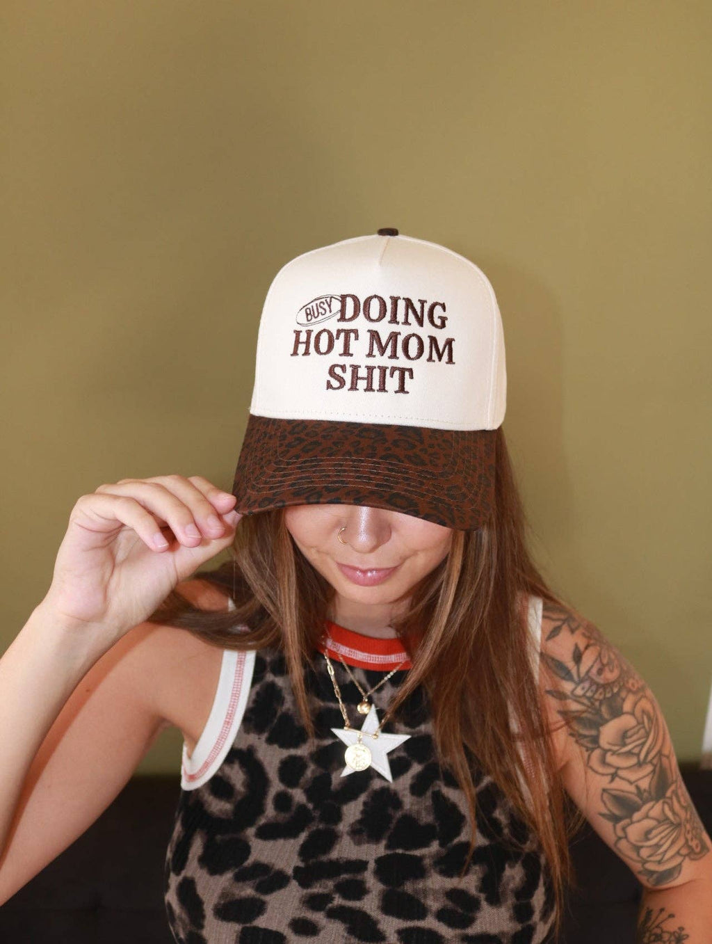 Busy Doing Hot Mom Snapback