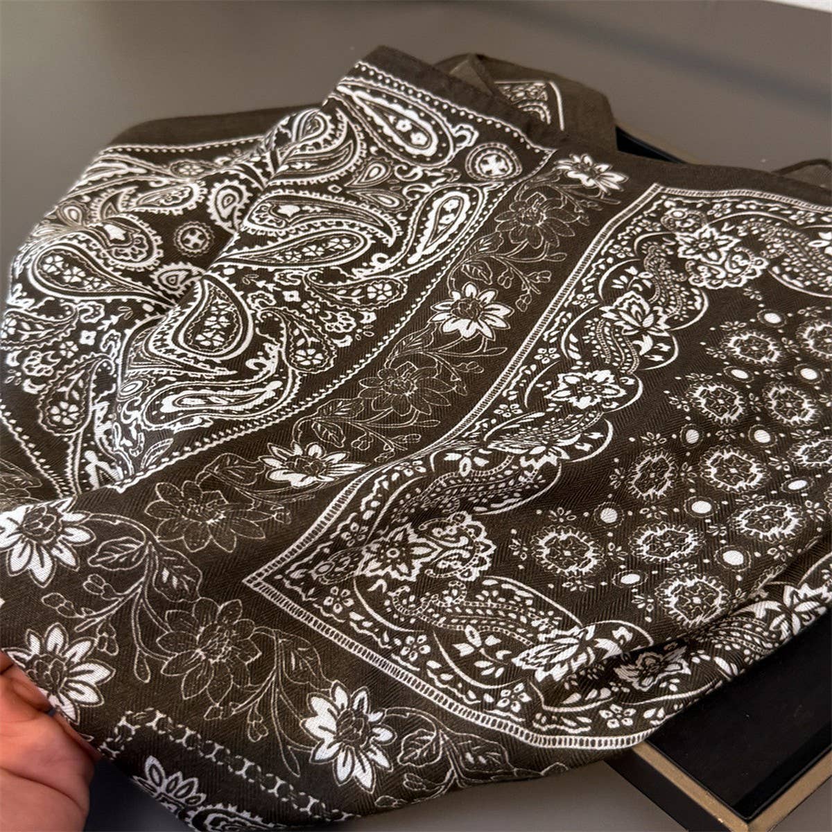 Maison Herringbone Scarf