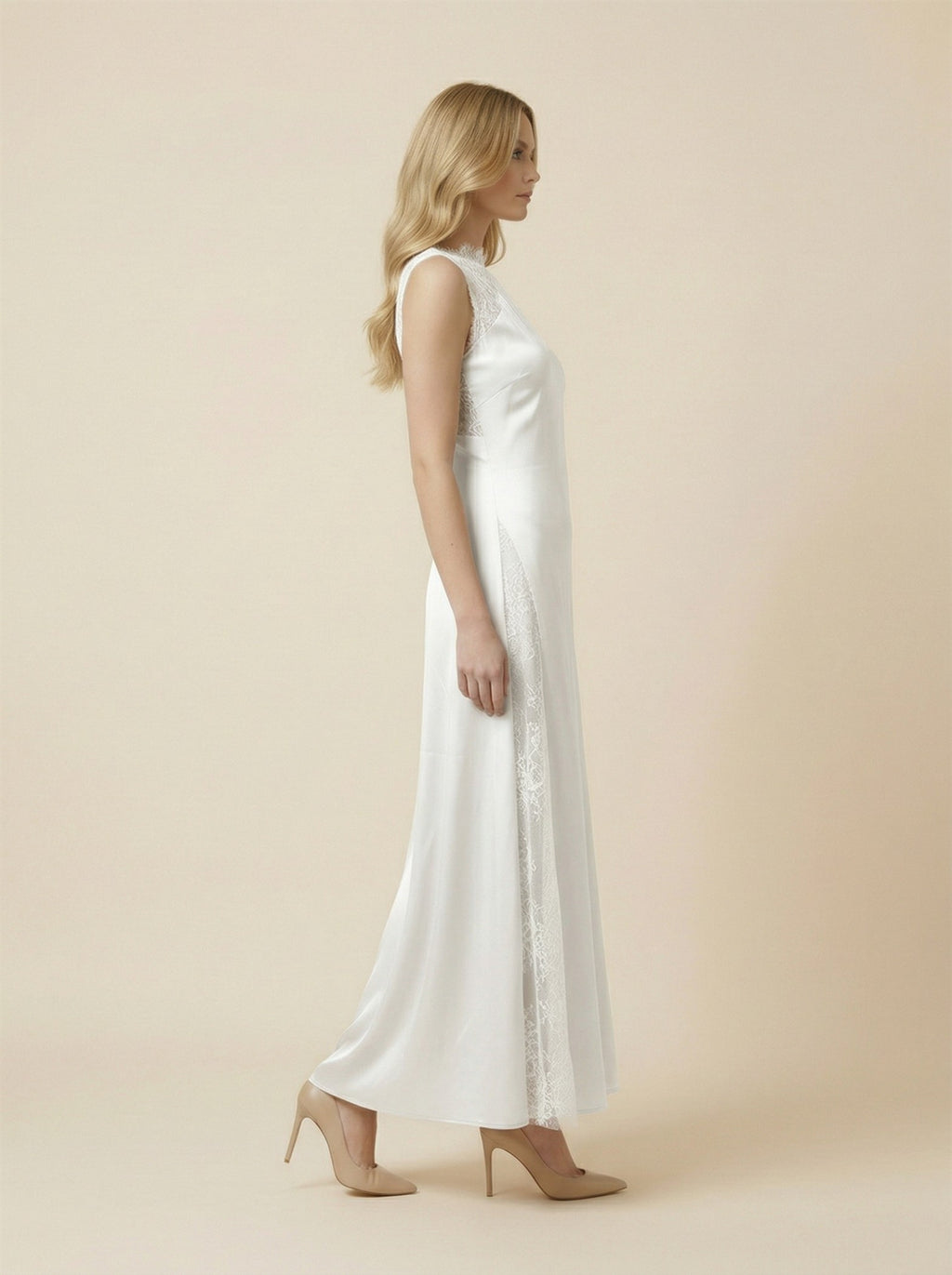 The Juliette Satin Maxi Dress