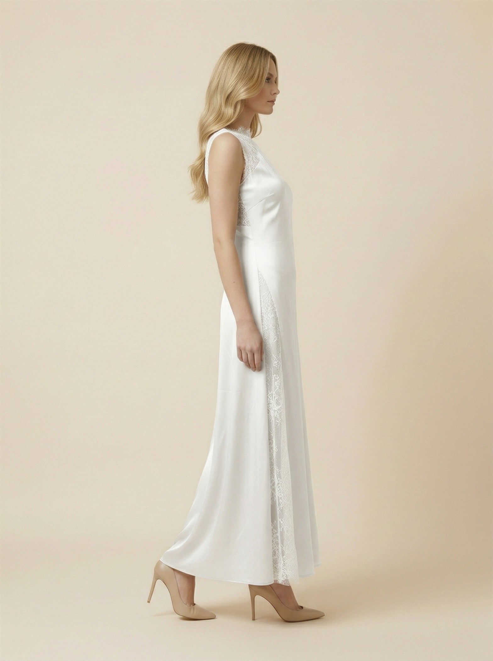 The Juliette Satin Maxi Dress