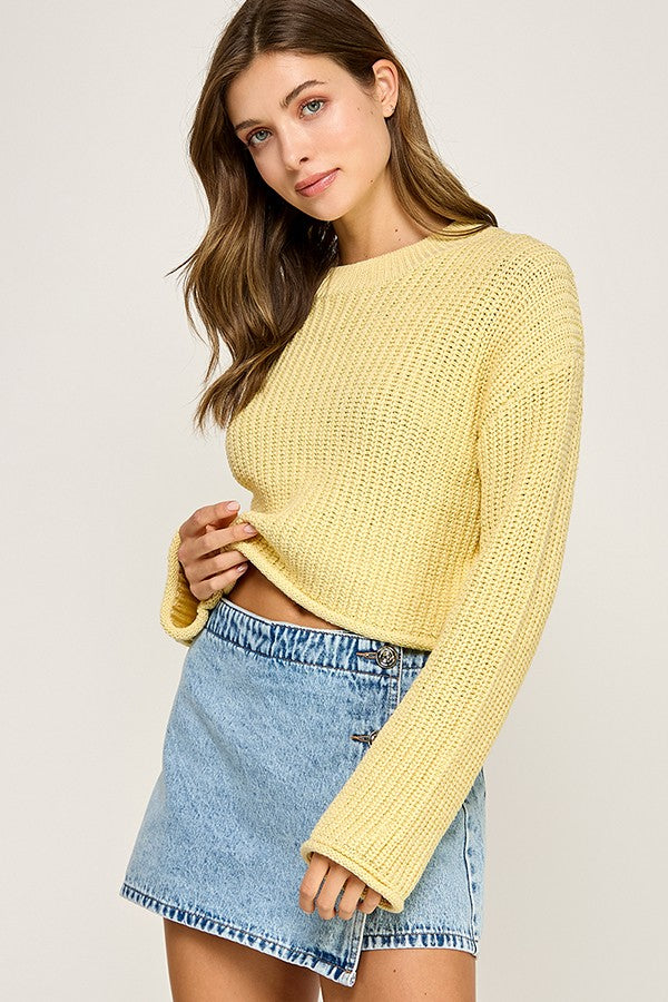 Château Waffle Knit Sweater