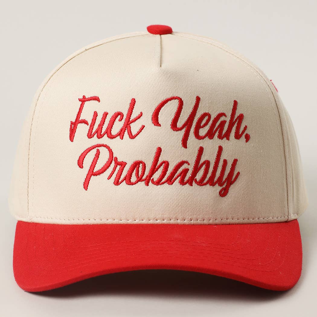 Fuck Yeah, Probably Snapback