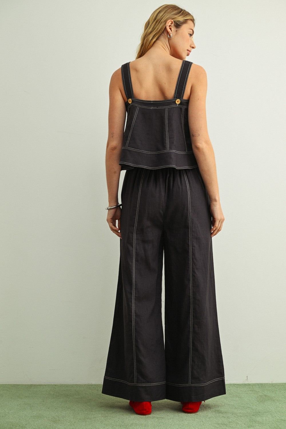 The Drift Linen Wide Leg Pants