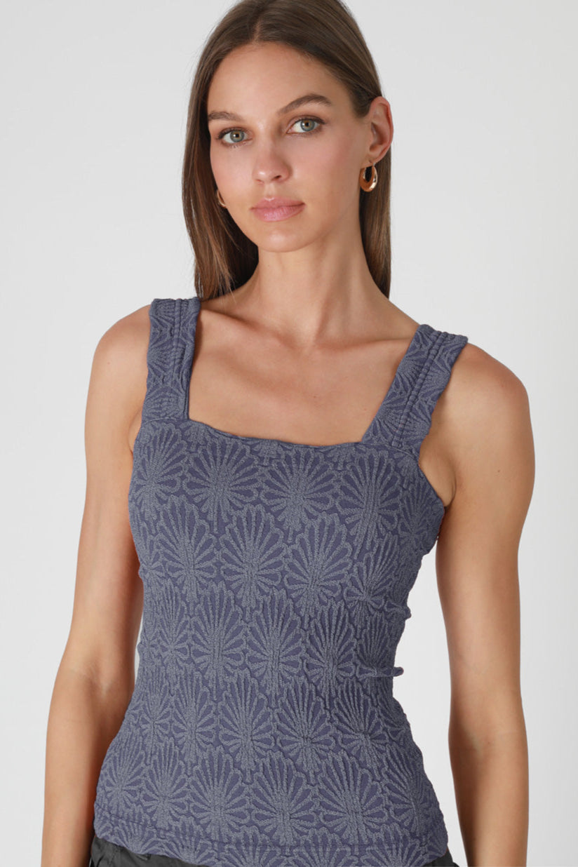 Lace Whisper Square Top