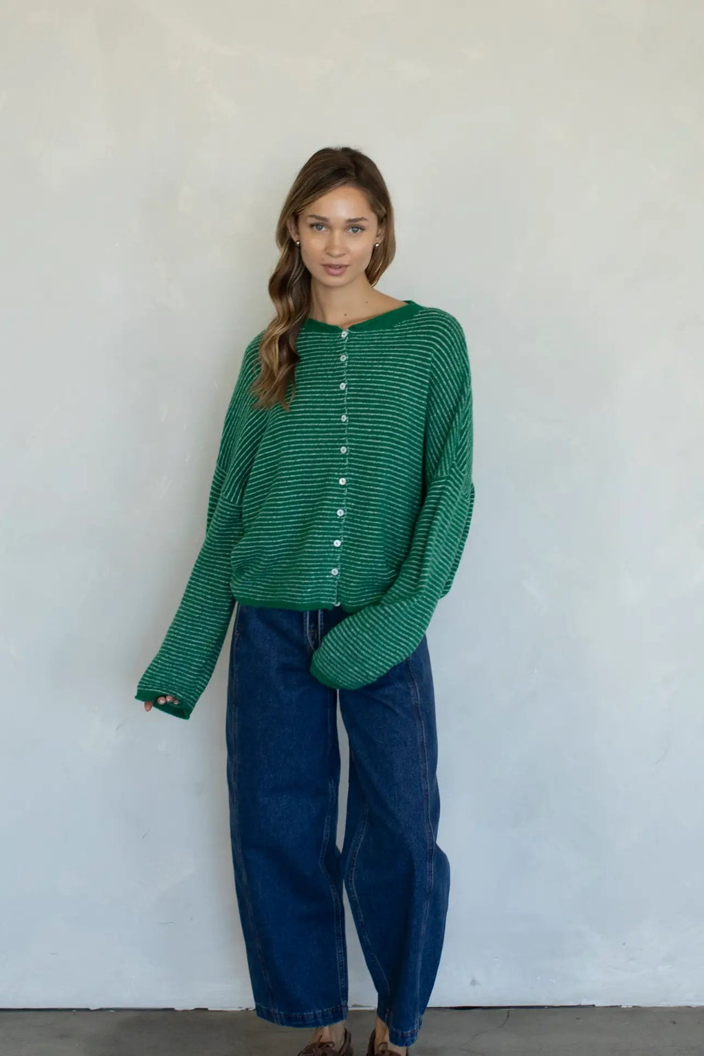 Piper Pin Striped Cardigan