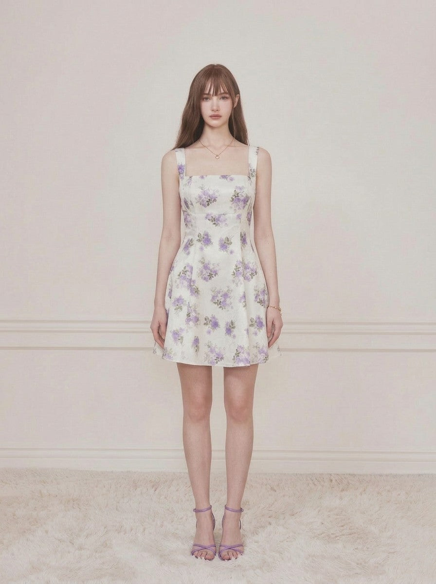 Moonlit Lilac Mini Dress