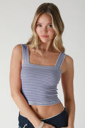 The Softline Stripe Crop