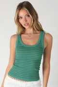 The Double Take Stripe Tank