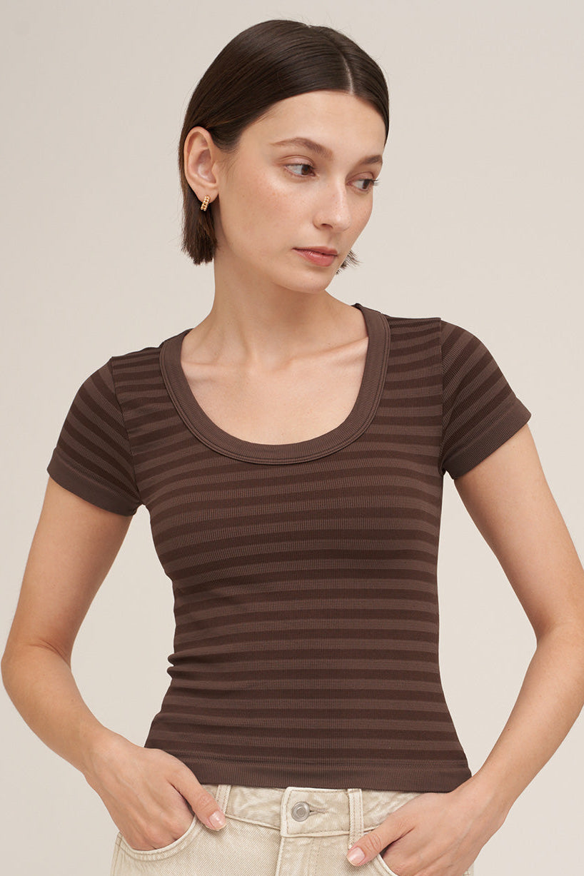The Easygoing Stripe Top