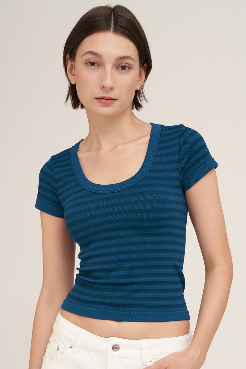 The Easygoing Stripe Top