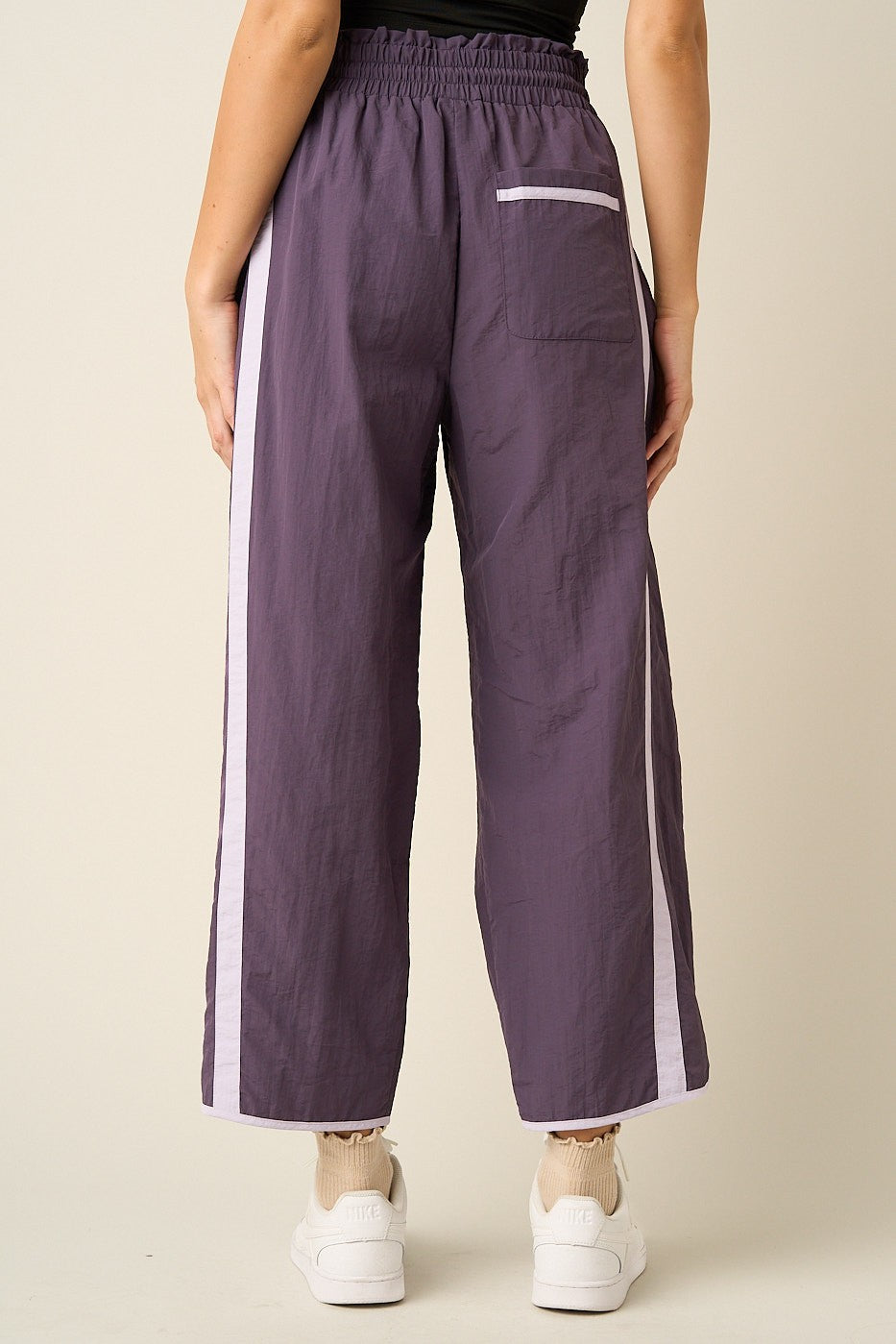 Sporty Stripe Barrel Pants