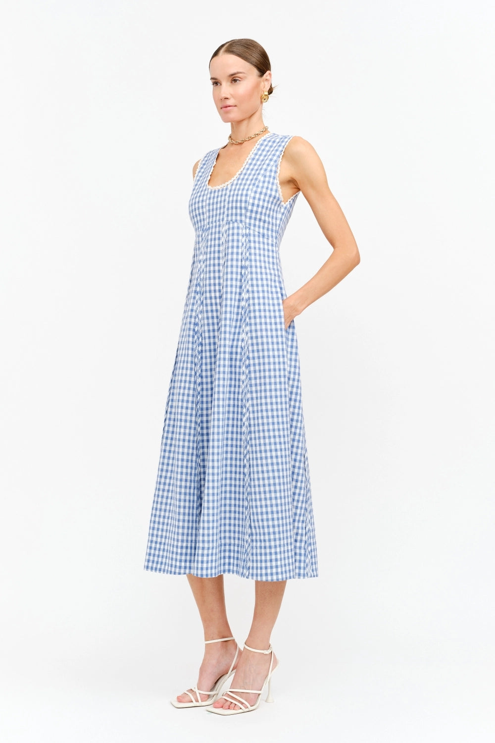 cecilia midi dress Cecilia Lilac Midi Dress FR40 - US8