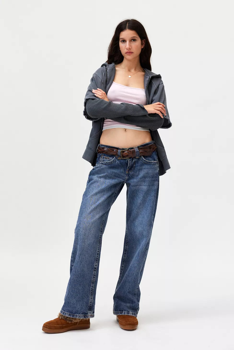 BDG Kayla Low Rider Low-Rise Jean