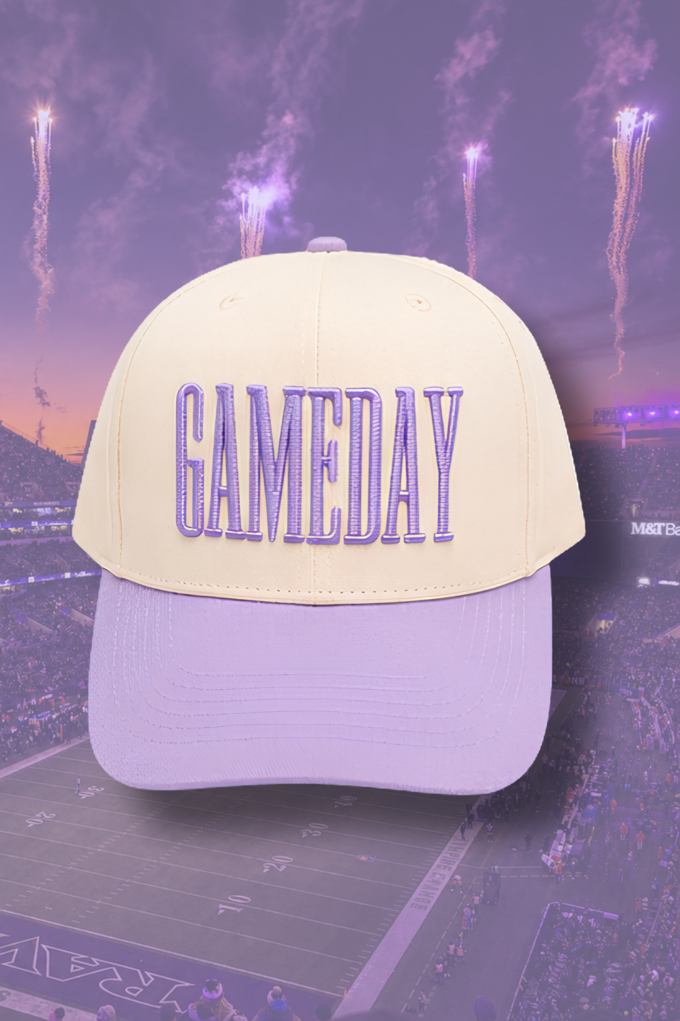 Lavender Game Day Snapback Preorder
