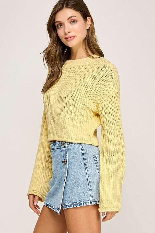 Château Waffle Knit Sweater