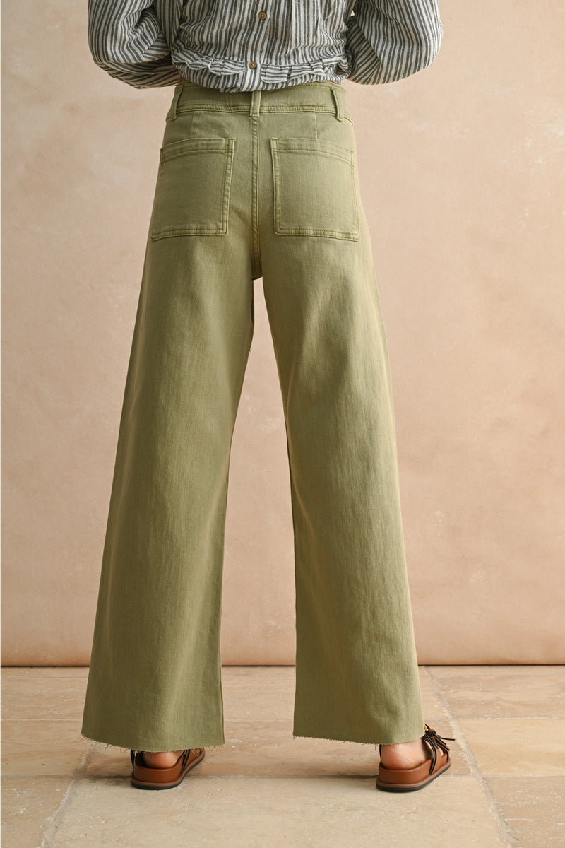 All Day Straights Wide Leg Jean