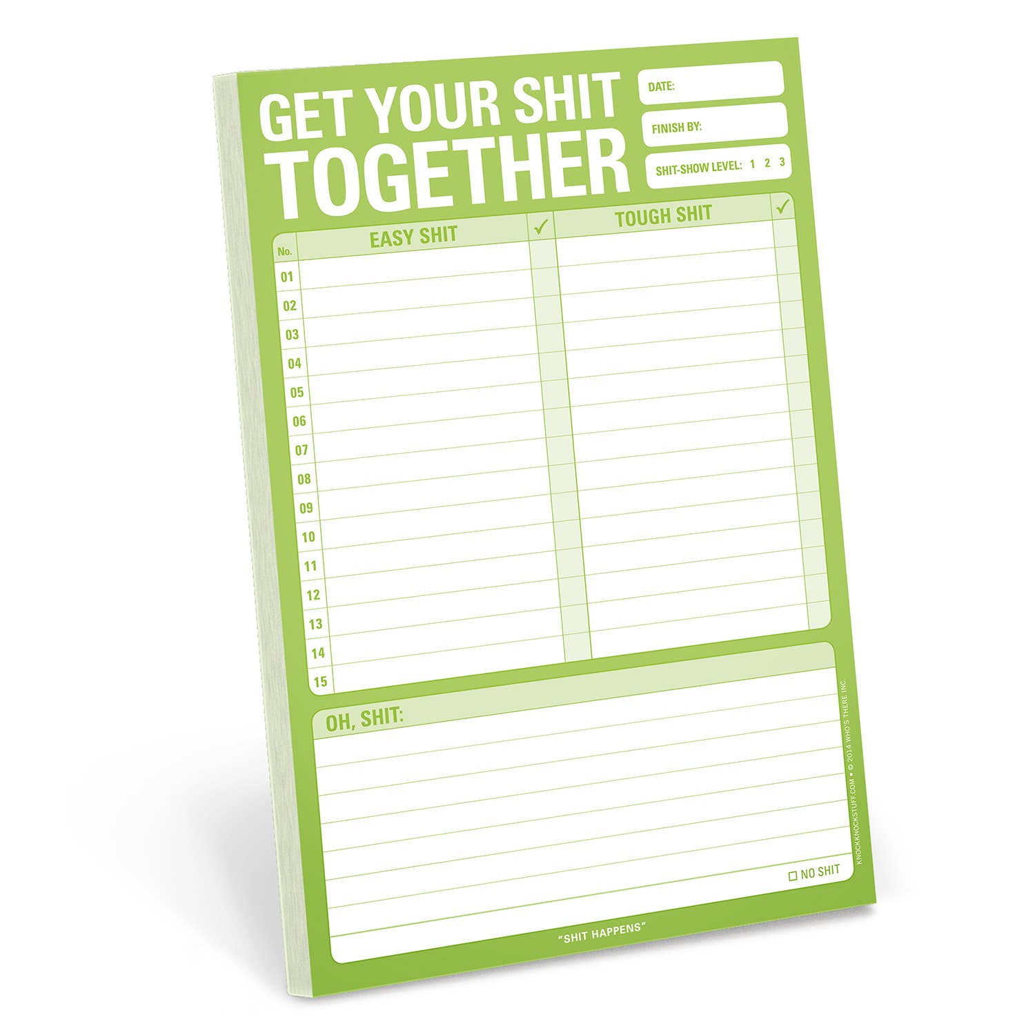 Get Your Shit Together Notepads