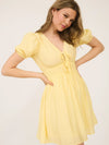 Petal Allure Mini Dress