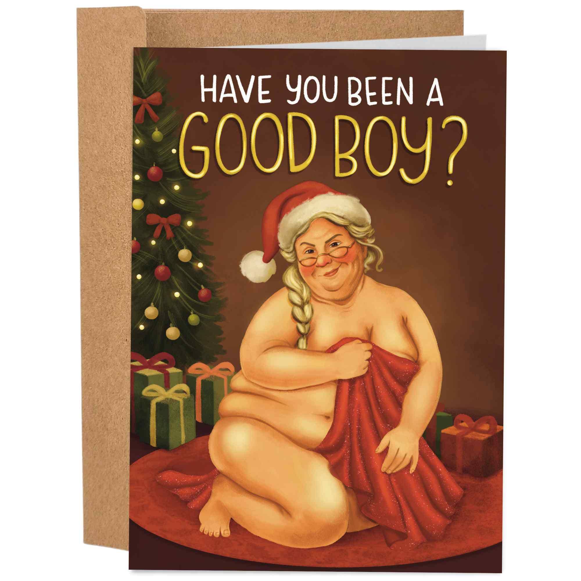 Have You Been A Good Boy Christmas Card