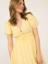 Petal Allure Mini Dress