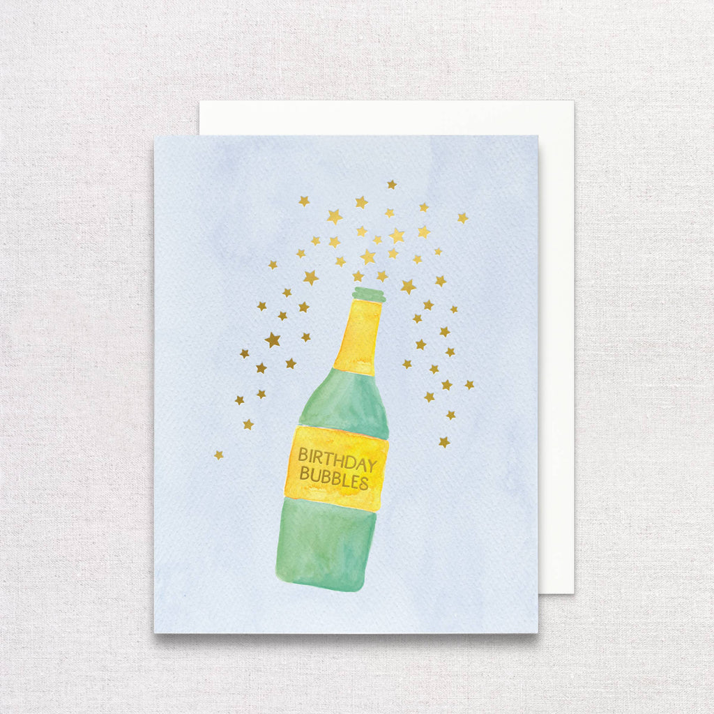Birthday Bubbles Birthday Card