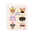 Birthday Dogs Card