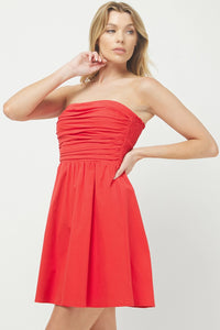 Burnin' Up Mini Dress
