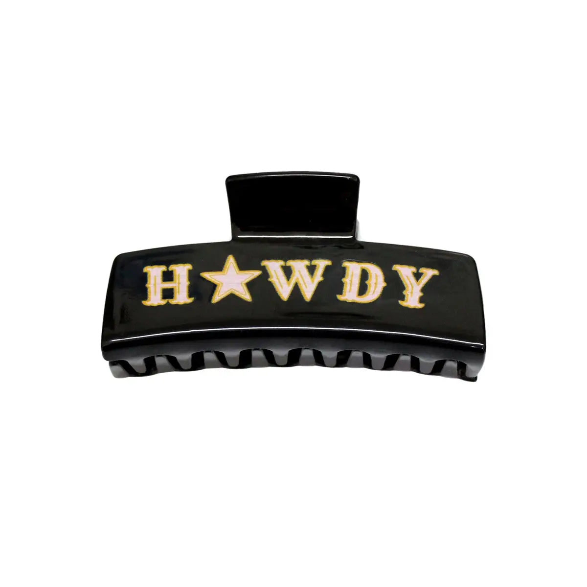 Howdy Claw Hair Clip