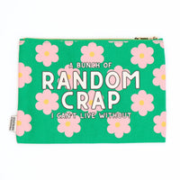 A Bunch of Random Crap I Can’t Live Without Canvas Pouch