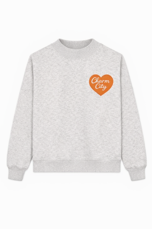 Charm City Love Mock Neck