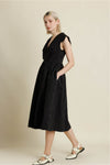Collar & Charm Midi Dress