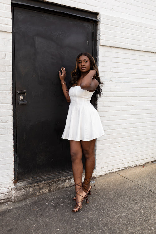 End Credits Pleated Dress