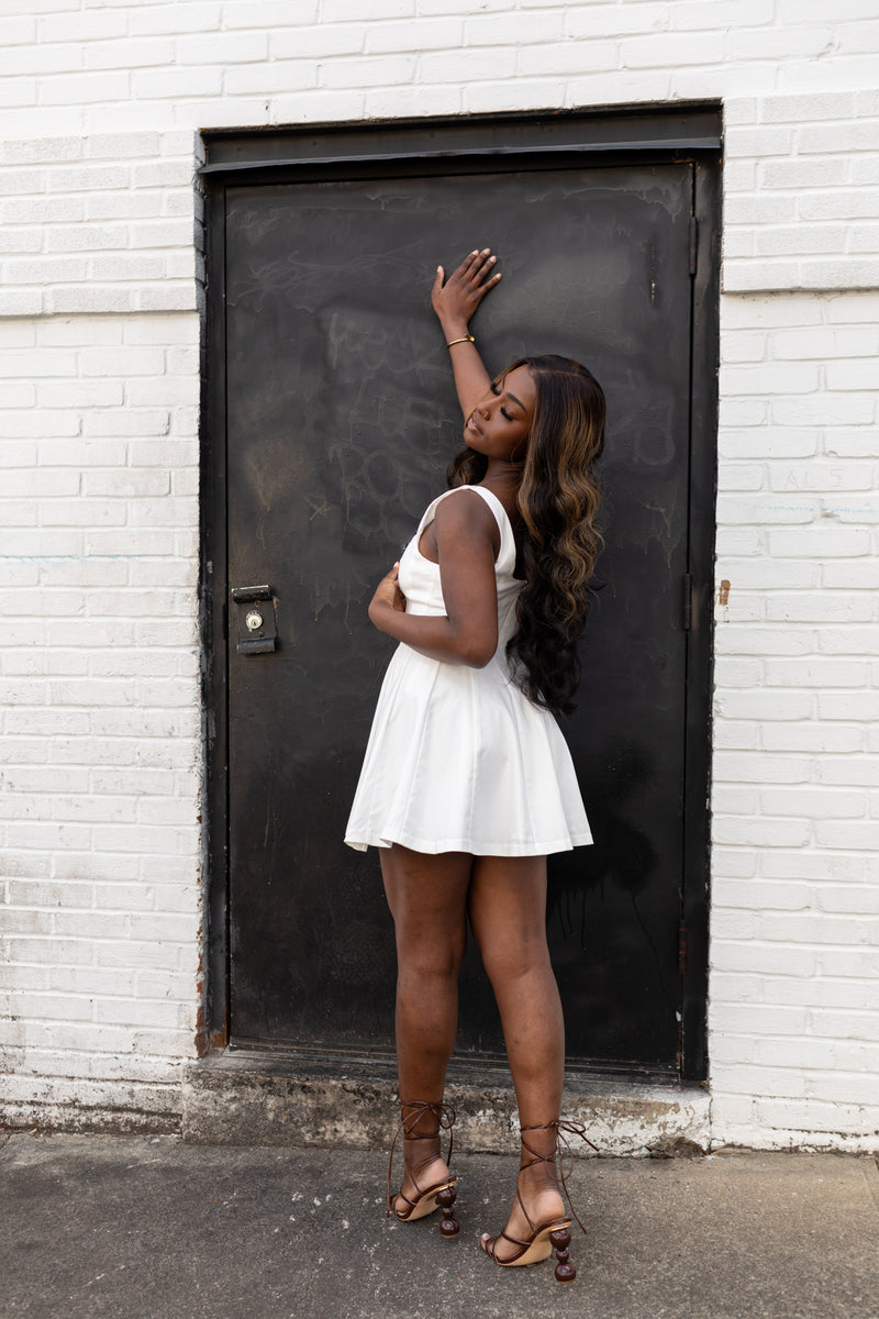 End Credits Pleated Dress