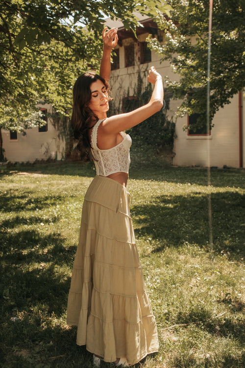Free People Simply Smitten Maxi Skirt