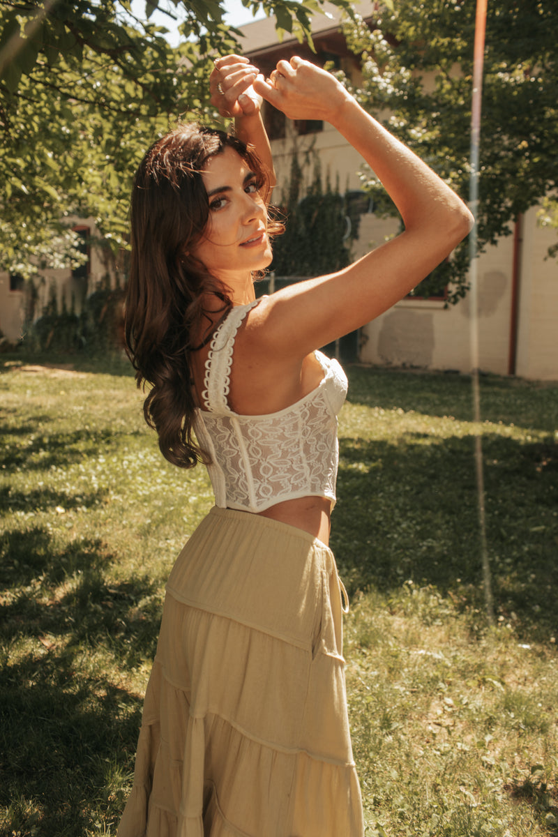 On A Whim Lace Corset