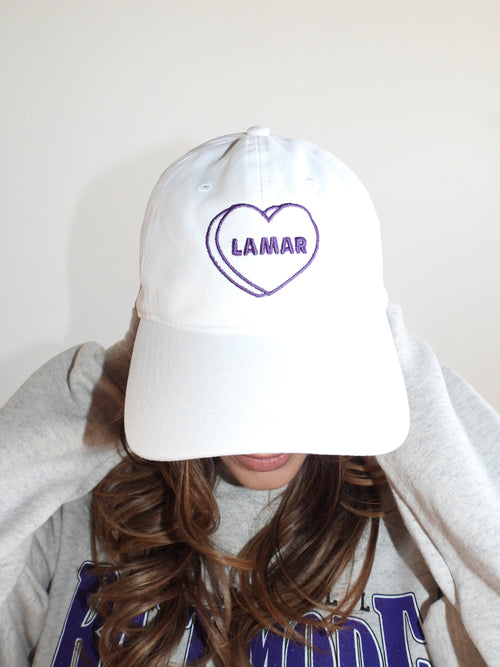 I Heart Lamar Hat By Brightside