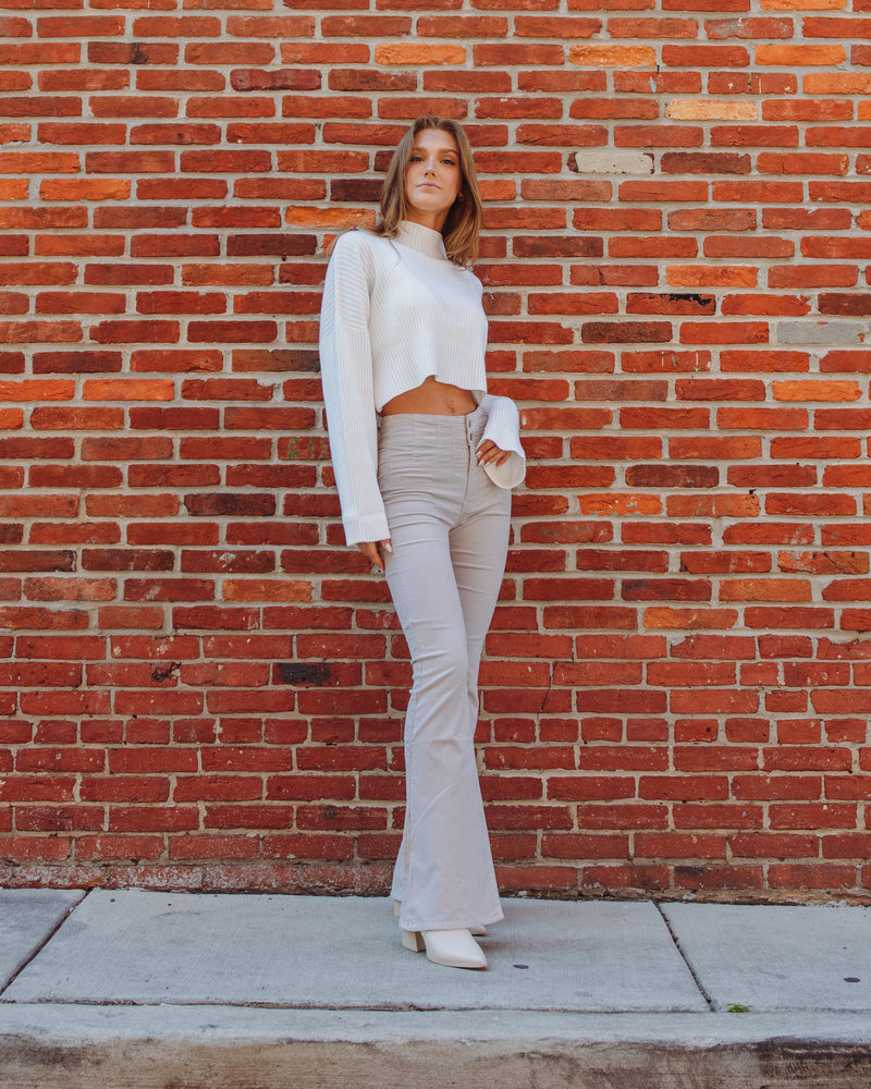 Count Me In Bell Sleeve Sweater