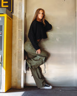 Cora Loose Fit Cable Knit Sweater