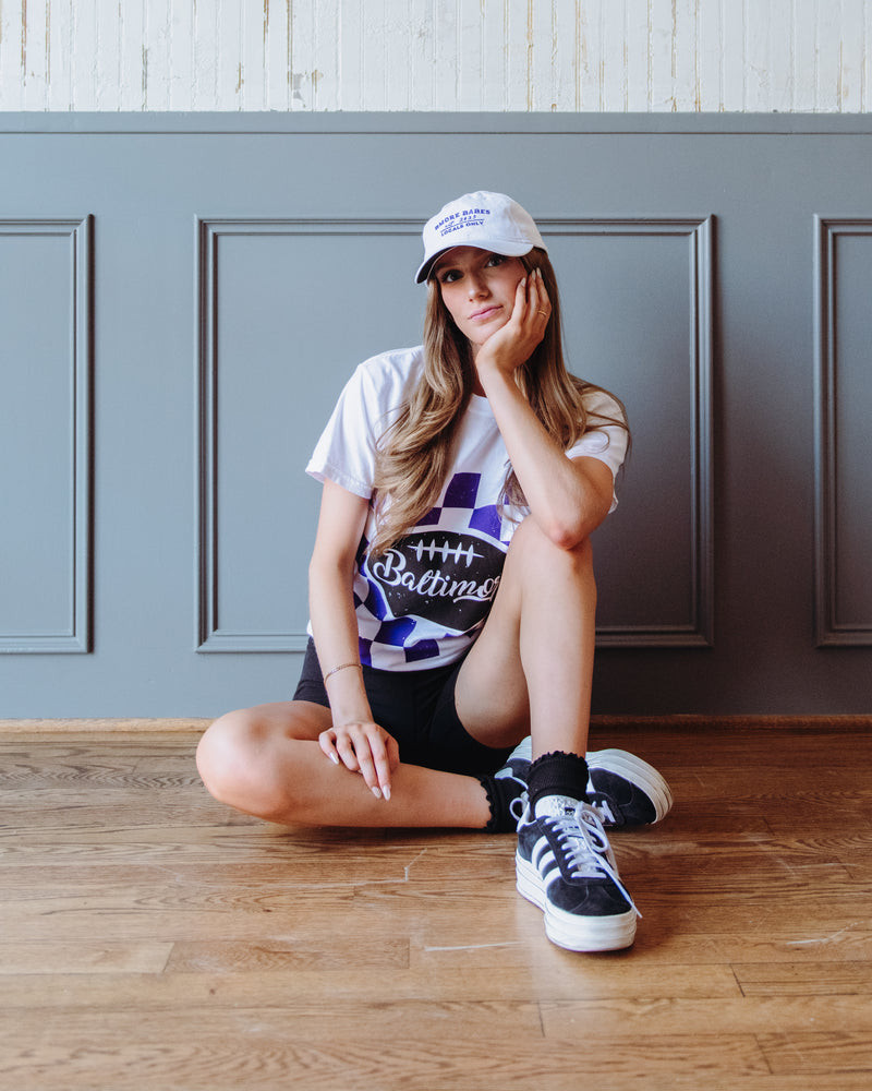 Baltimore Checkered Flag Tee By Brightside