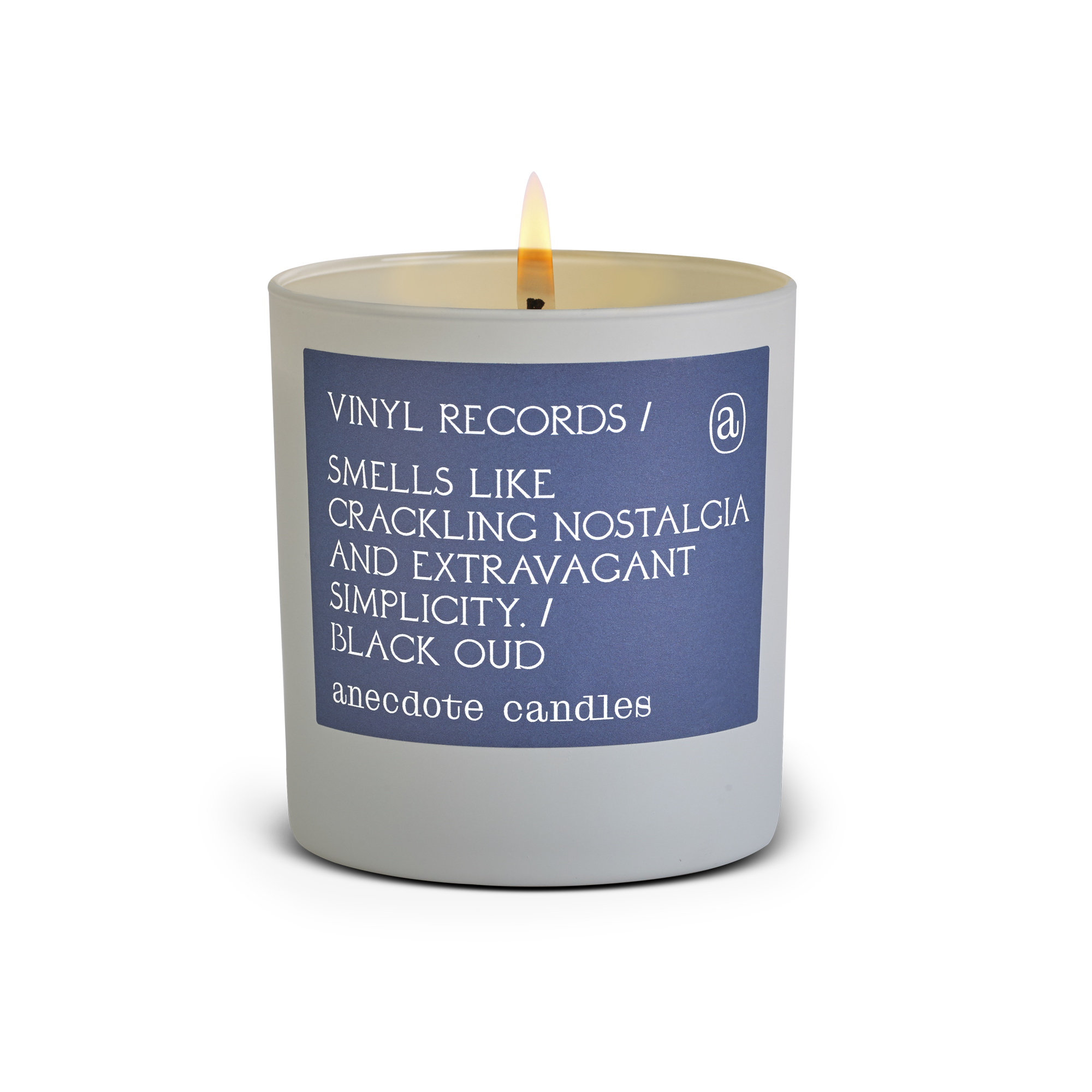 The Vinyl Records Candle