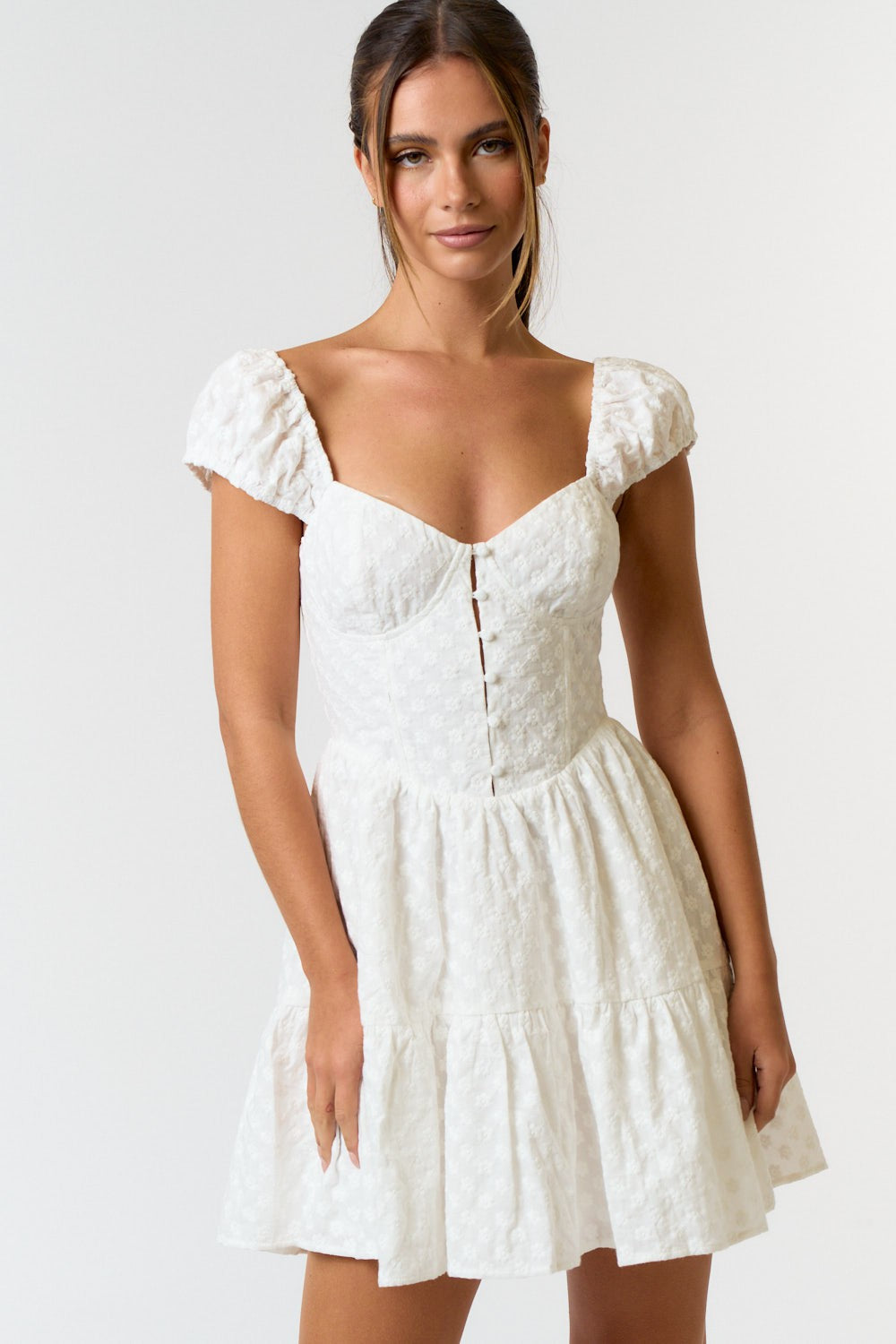 Eva Eyelet Babydoll Dress Eva Eyelet Babydoll Dress