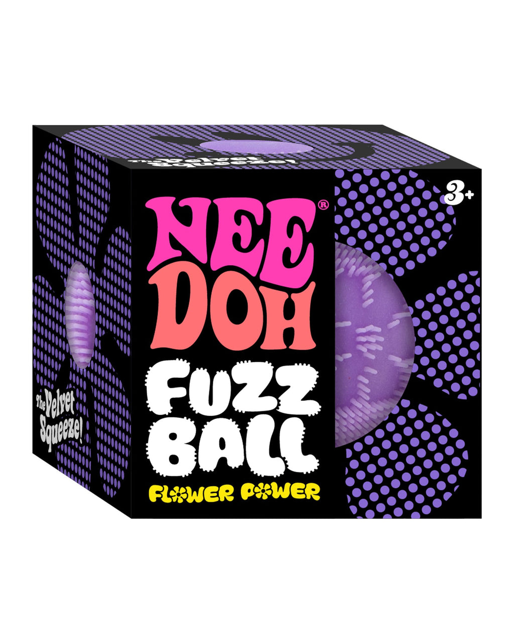 Fuzz Ball Flower Power Squishy