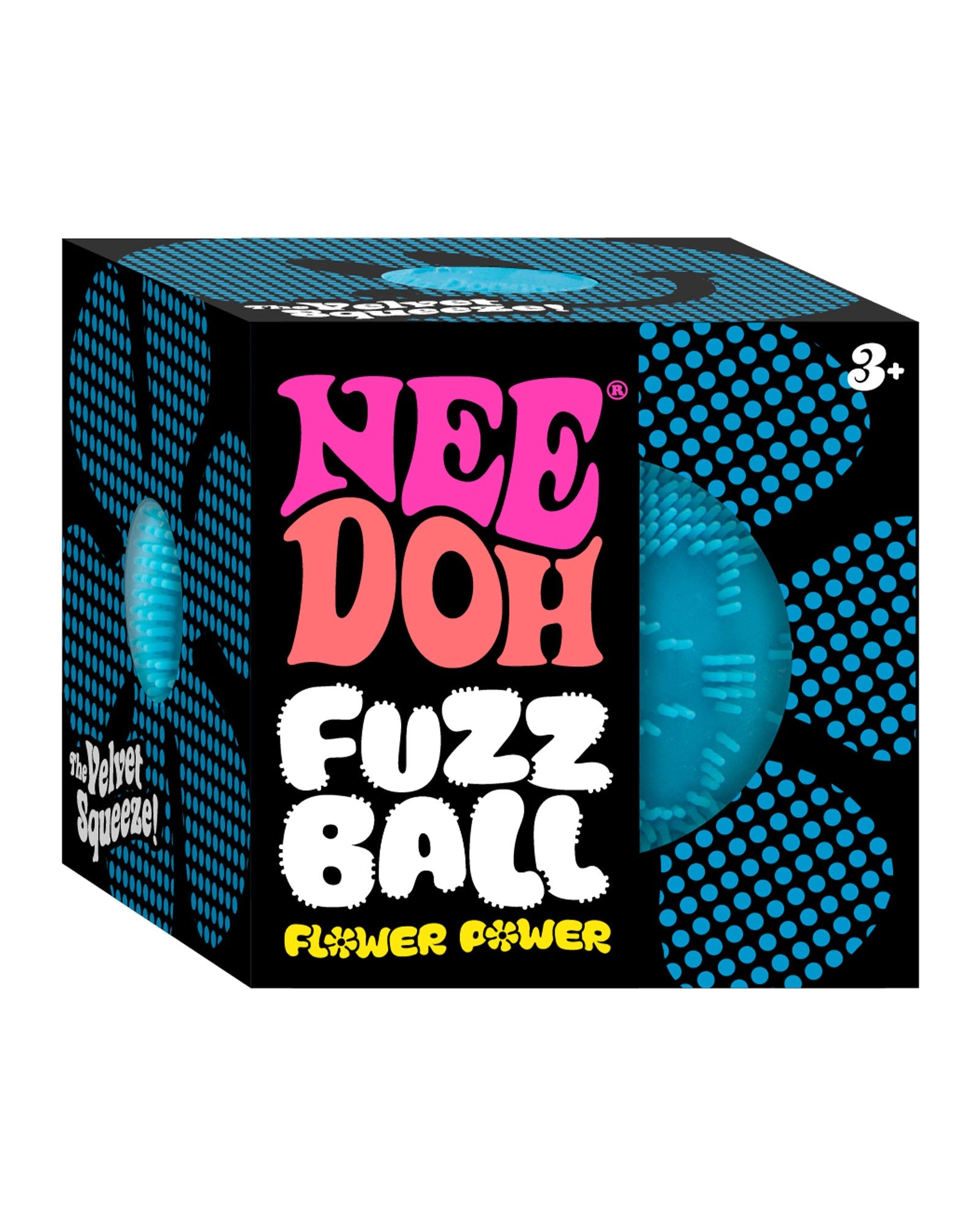 Fuzz Ball Flower Power Squishy