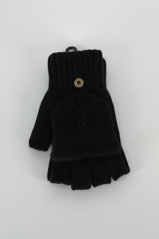 Fingerless Fur Gloves